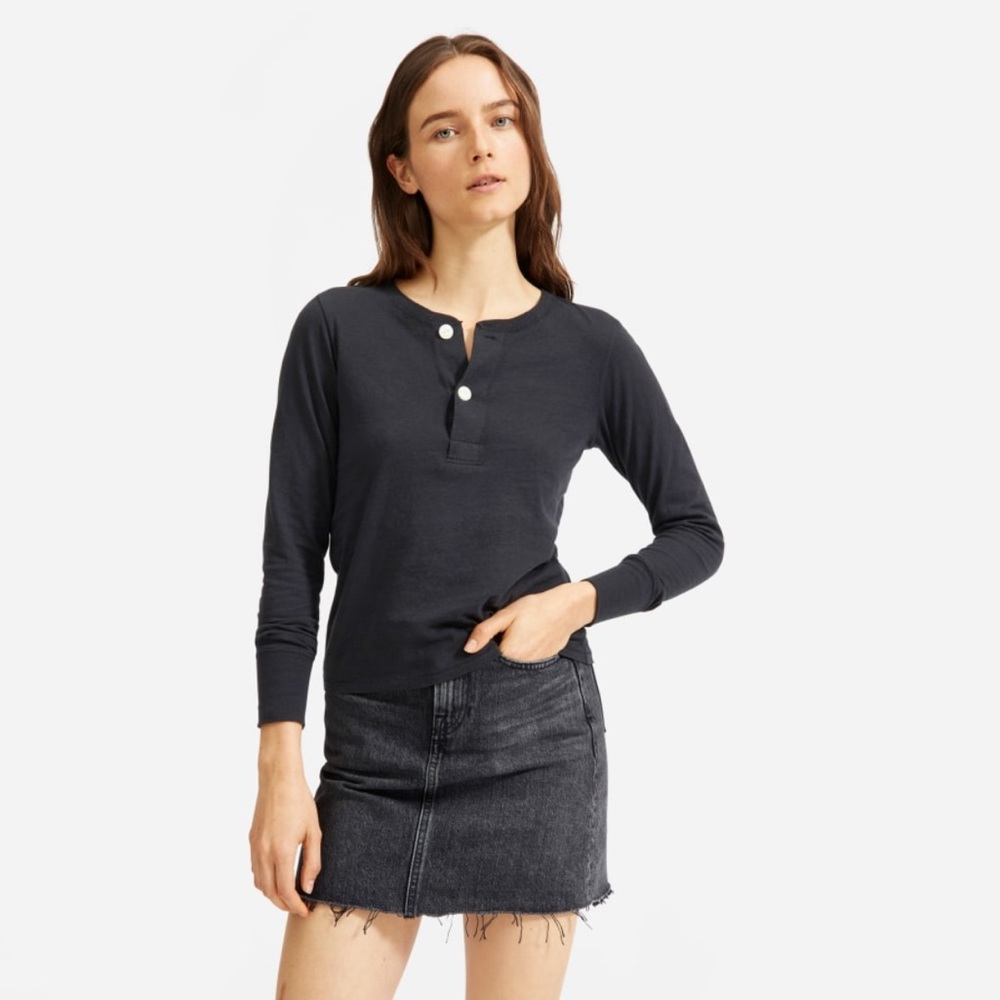 Everlane Recotton Henley